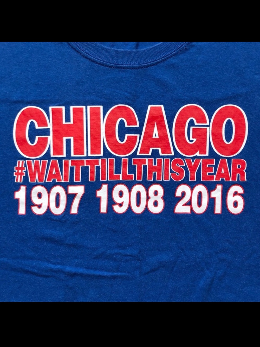 Chicago Cubs Tee 3 for 15 SALE CLEARANCE 2016 World Series